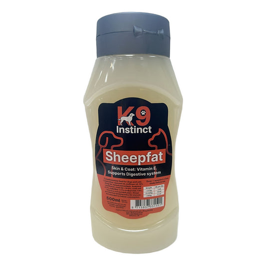 K9 Sheepfat 500ml (Squeeze bottle)