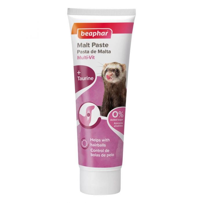 Beaphar Multi-Vitamin and Hairball Malt Paste for Ferrets 100g