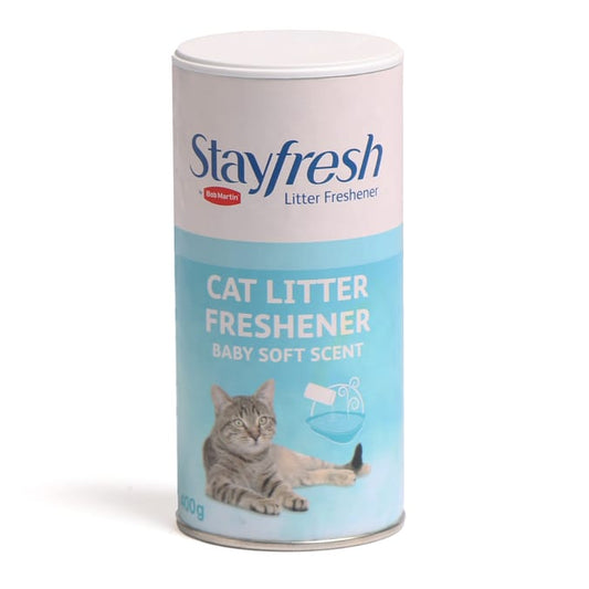 Bob Martin Stay Fresh Cat Little Freshener 400g - Baby Soft Scent