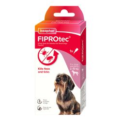 Beaphar FIPROtec Spot-On for Small Dogs 1 pipette