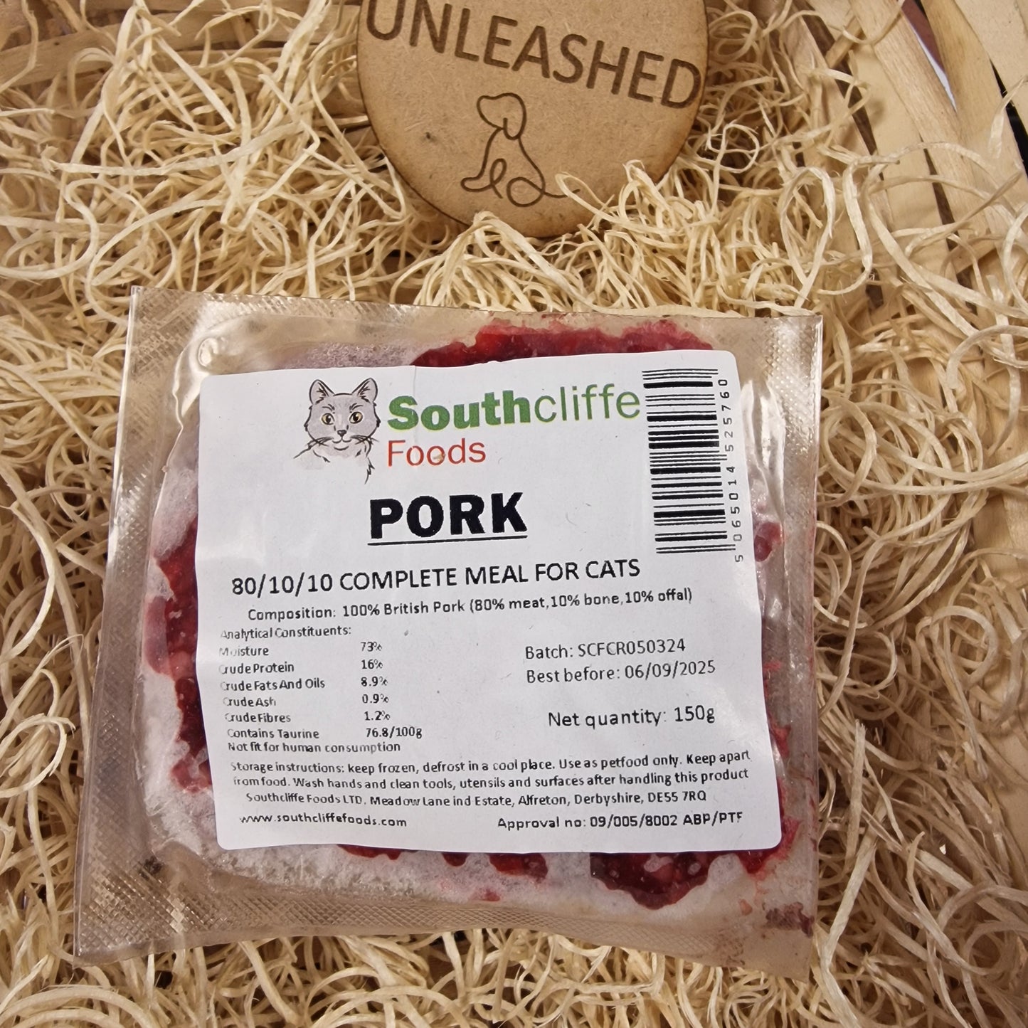 Southcliffe Pork Mince Cat Food