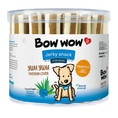 BOW WOW Yum Yum Chicken Liver Dog Treats