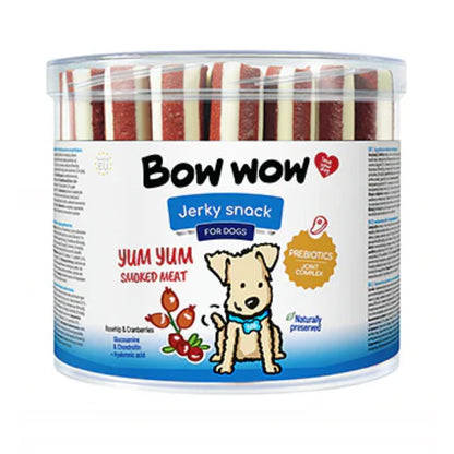 BOW WOW Yum Yum Smoked Meat Dog Treats