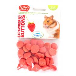 Critter's Choice - Strawberry Buttons, 40g