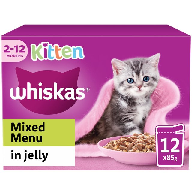 Whiskas Kitten Mixed Menu 12pack