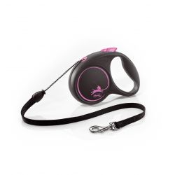 Flexi Black Design Cord 5m, pink medium