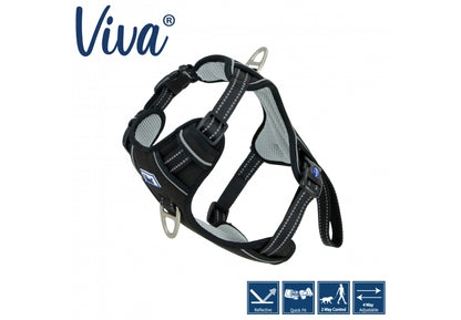 Viva Exercise & Travel Harness Black