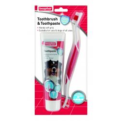 Beaphar Toothbrush & Toothpaste Pack