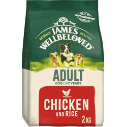 James Wellbeloved Adult Dry Dog Food Chicken & Rice 2kg