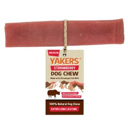 Yakers Dog Chew Strawberry