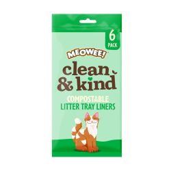 MEOWEE Clean & Kind Compostable Litter Tray Liners