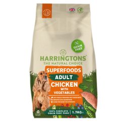 Harringtons Adult Dog Grain Free Superfoods Chicken 1.7kg