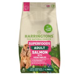 Harringtons Adult Dog Grain Free Superfoods Salmon 1.7kg