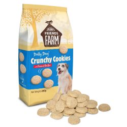 Tiny Friends Farm Dolly Dog Crunchy Cookies Peanut Butter