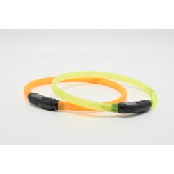 Kowloon Flashing Collar Yellow or Orange 45cm