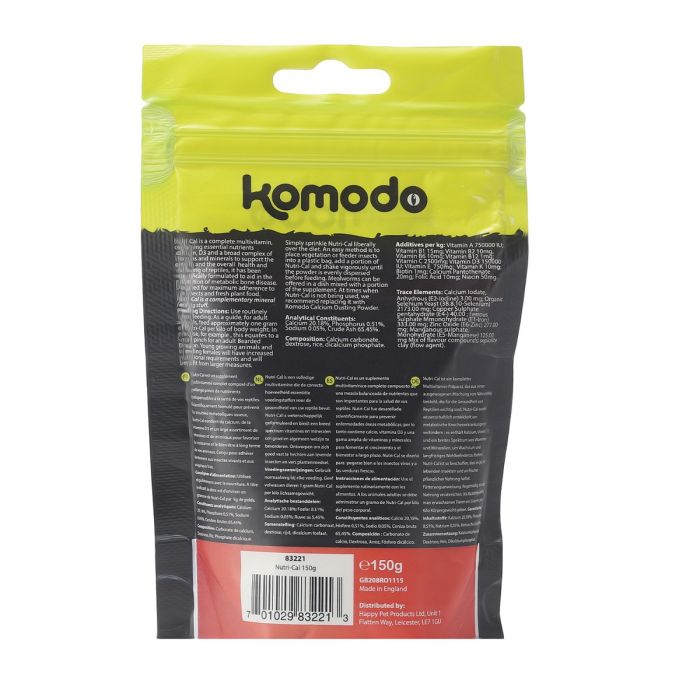 Komodo Advanced Nutri-Cal 150g