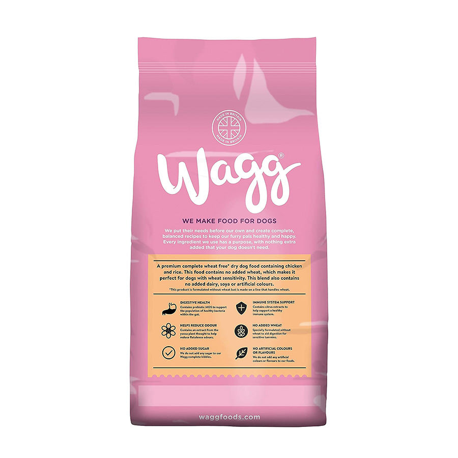 WAGG WHEAT FREE CHICKEN/RICE 2KG