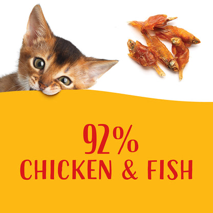 Catit Nibbly Wraps Cat Chicken Treats 30g