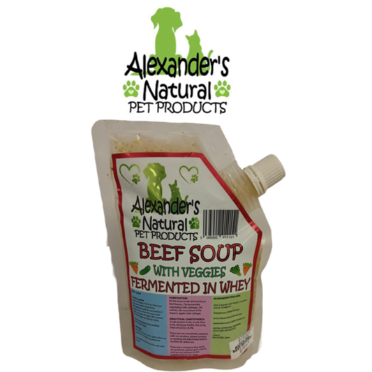 ALEXANDERS NATURAL BEEF SOUP 250ML