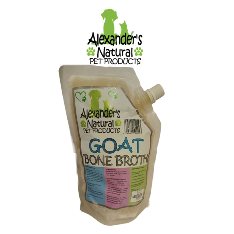 ALEXANDERS NATURAL GOAT BONE BROTH POUCH