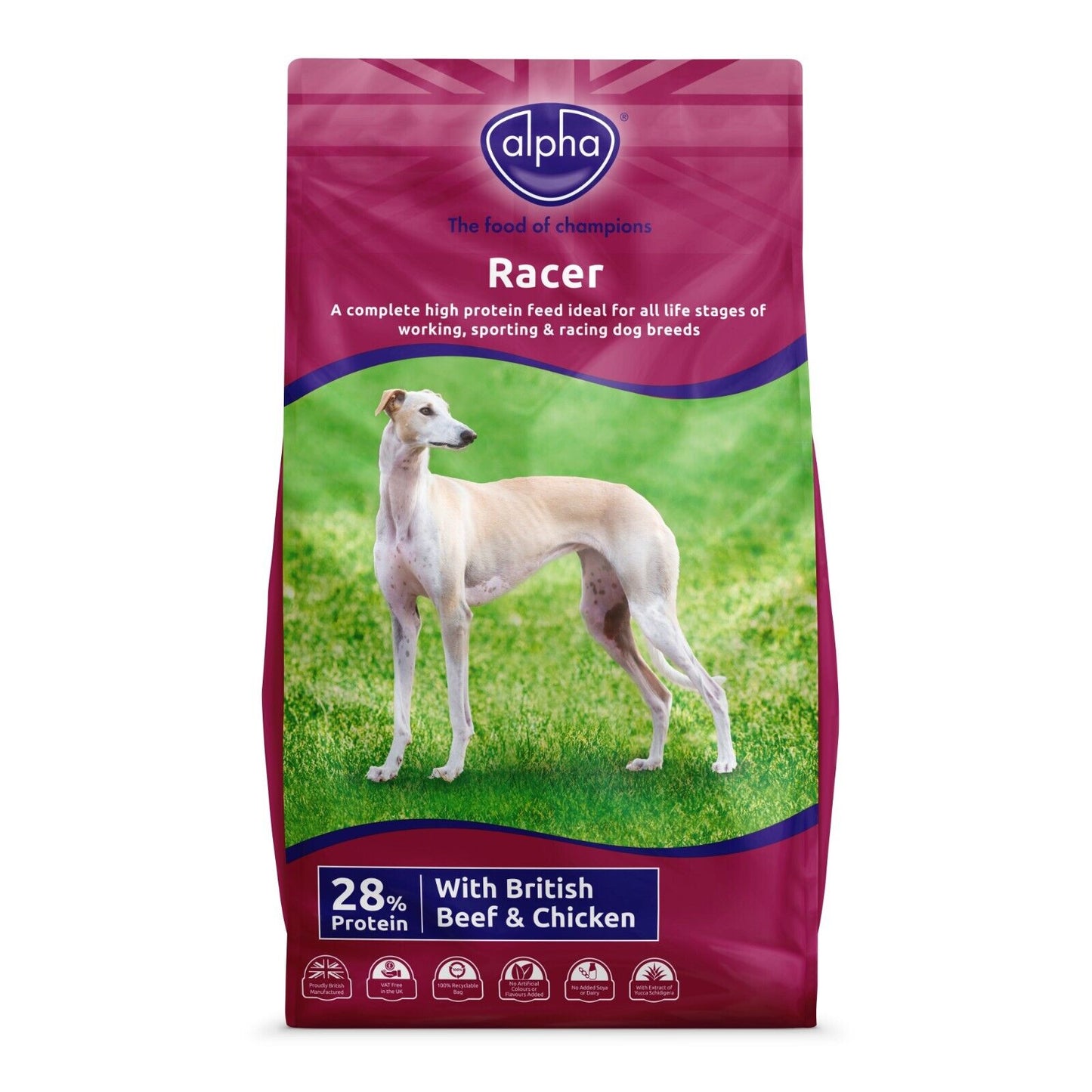 Alpha Racer Dry Dog Food - 15kg