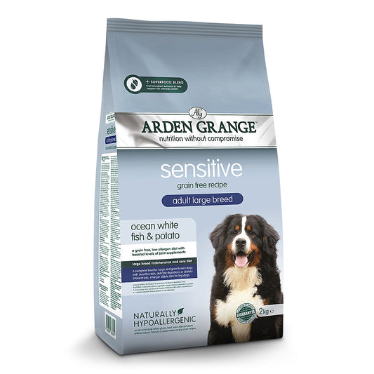 Arden Grange Sensitive Adult Large Breed - grain free - ocean white fish & potato