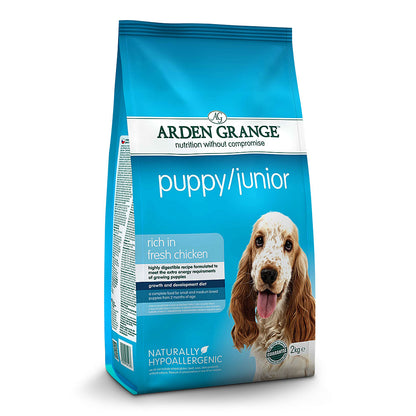 Arden Grange puppy / junior rich in fresh chicken