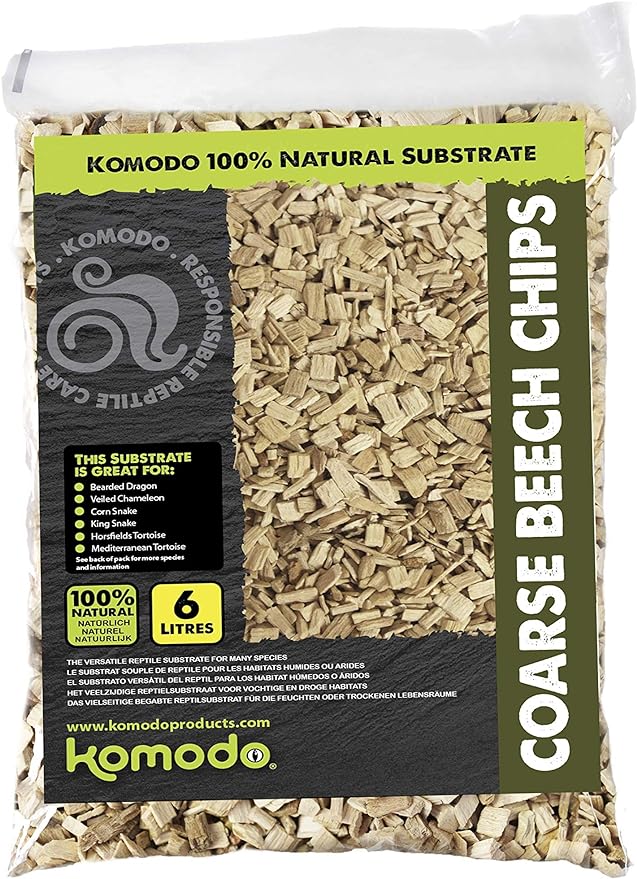 Komodo Coarse Beech Chips 6L