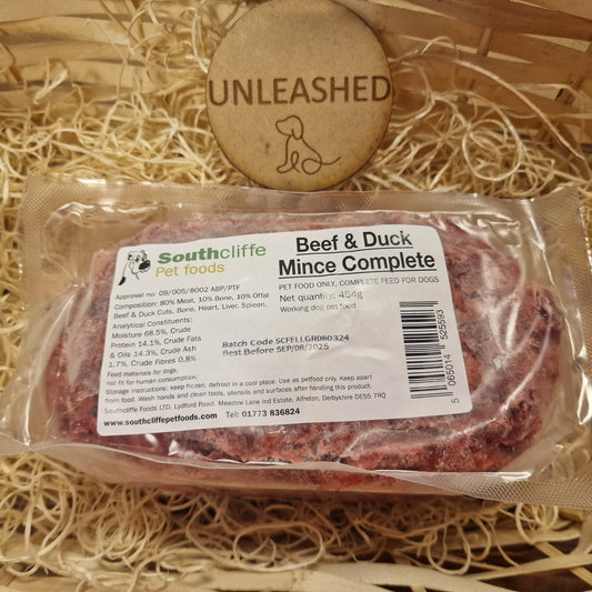 Southcliffe Beef & Duck Complete 80/10/10 454g