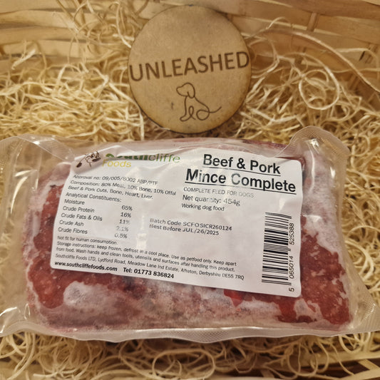 Southcliffe Beef & Pork Complete 80/10/10 454g