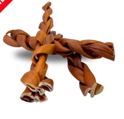 Braided Beef Skin 1pcs