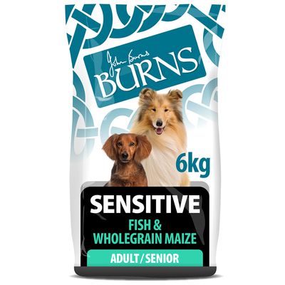 Burns Adult & Senior Sensitive - Fish & Wholegrain Maize