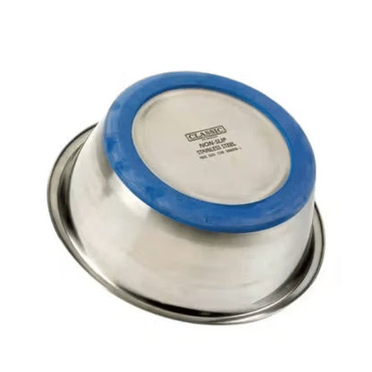 Classic Non Slip Stainless Steel Dish 400ml