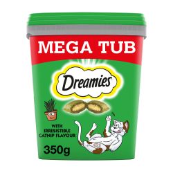 Dreamies with Irresistible Catnip flavour 350g