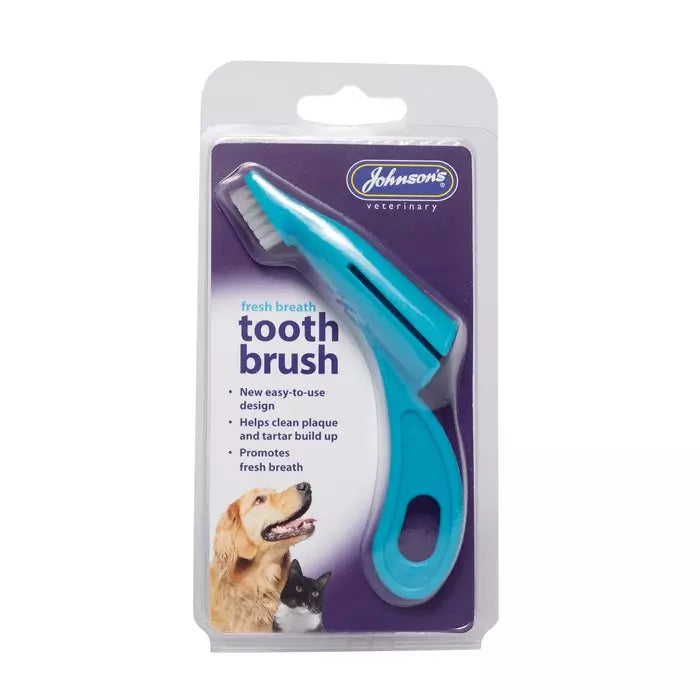 Johnson's Veterinary Toothbrush for Cats & Dogs