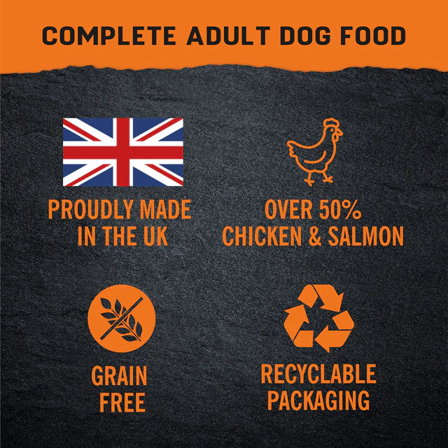 Harringtons Just 6 Complete Grain Free Dry Dog Food CHICKEN 2kg