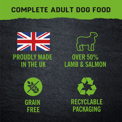 Harringtons Just 6 Complete Grain Free Dry Dog Food LAMB 2kg