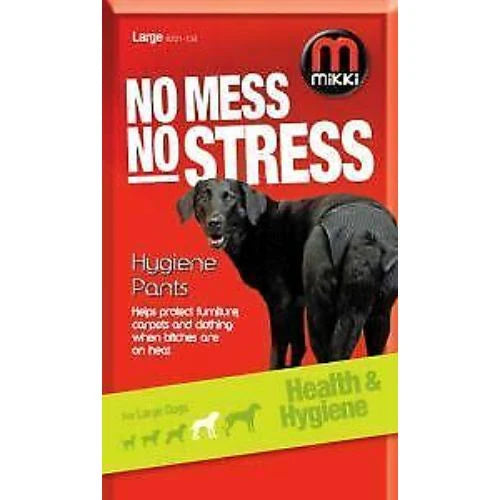 Mikki No Stress No Mess Hygiene Pants Large