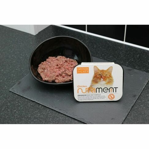 Nutriment Chicken Dinner Complete Raw Adult Cat Food 175g