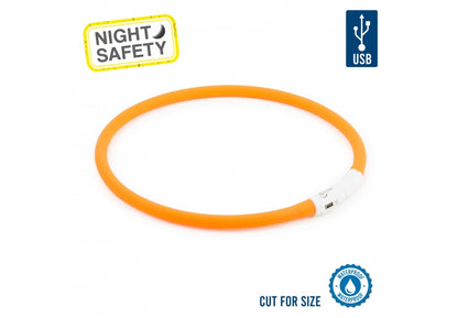 LED FLASHING BAND ORANGE