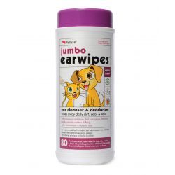 Petkin Jumbo Ear Wipes