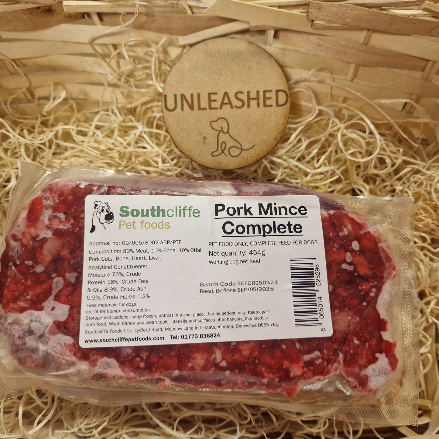 Southcliffe Pork Complete 80/10/10 454g