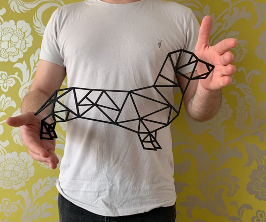 Geometric Dachshund