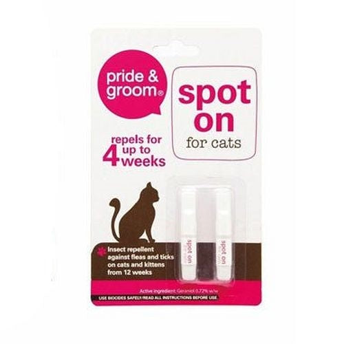 Pride & Groom Spot on for Cats 2 Pack