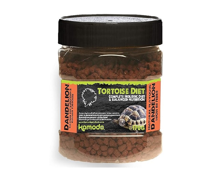 Komodo Tortoise Diet Complete Holistic & Balanced Food Dandelion 170g