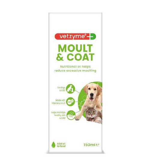 Vetzyme Moult and Coat Formula