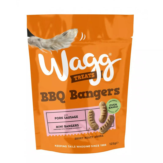 Wagg BBQ Bangers 125g