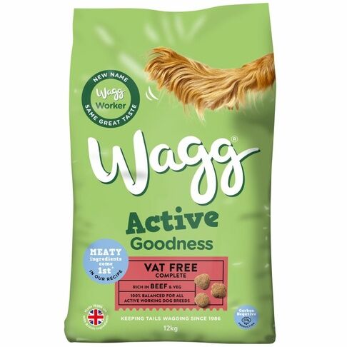 Wagg Active Goodness Beef  12kg