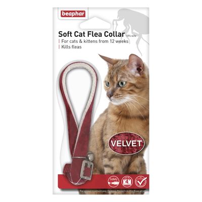 Beaphar Soft Cat Flea Collar - Velvet