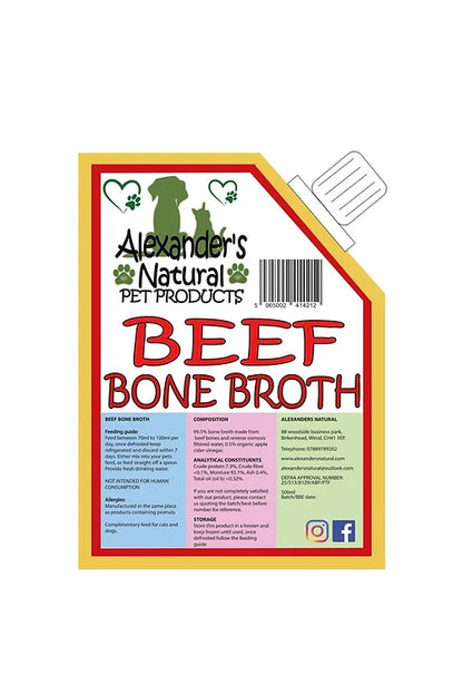 ALEXANDERS NATURAL BEEF BONE BROTH POUCH